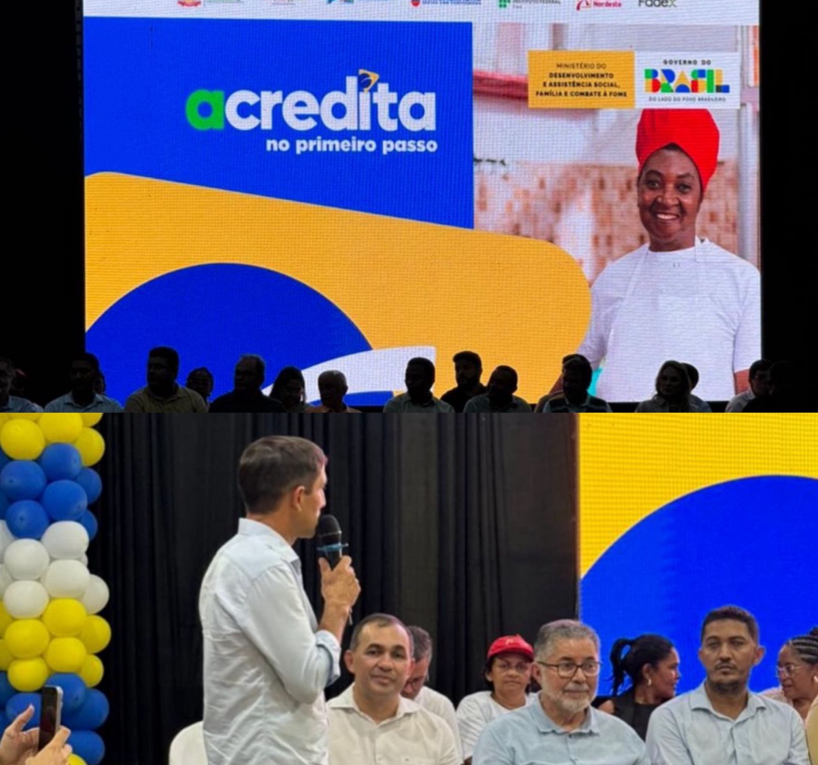 Prefeito Manin do Povo marca presença no lançamento do Programa Acredita no Primeiro Passo em Amarante - Imagem 1