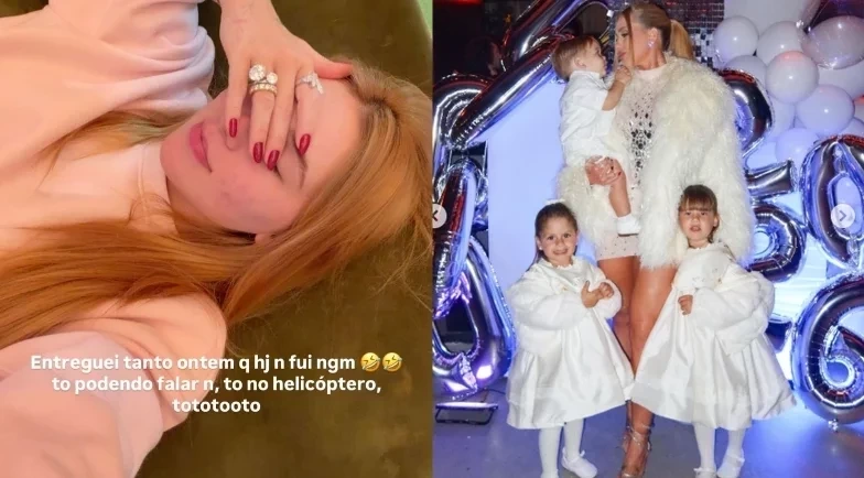 Virginia brinca sobre o pós-Réveillon em Madri: “Entreguei tanto que hoje não fui ninguém”