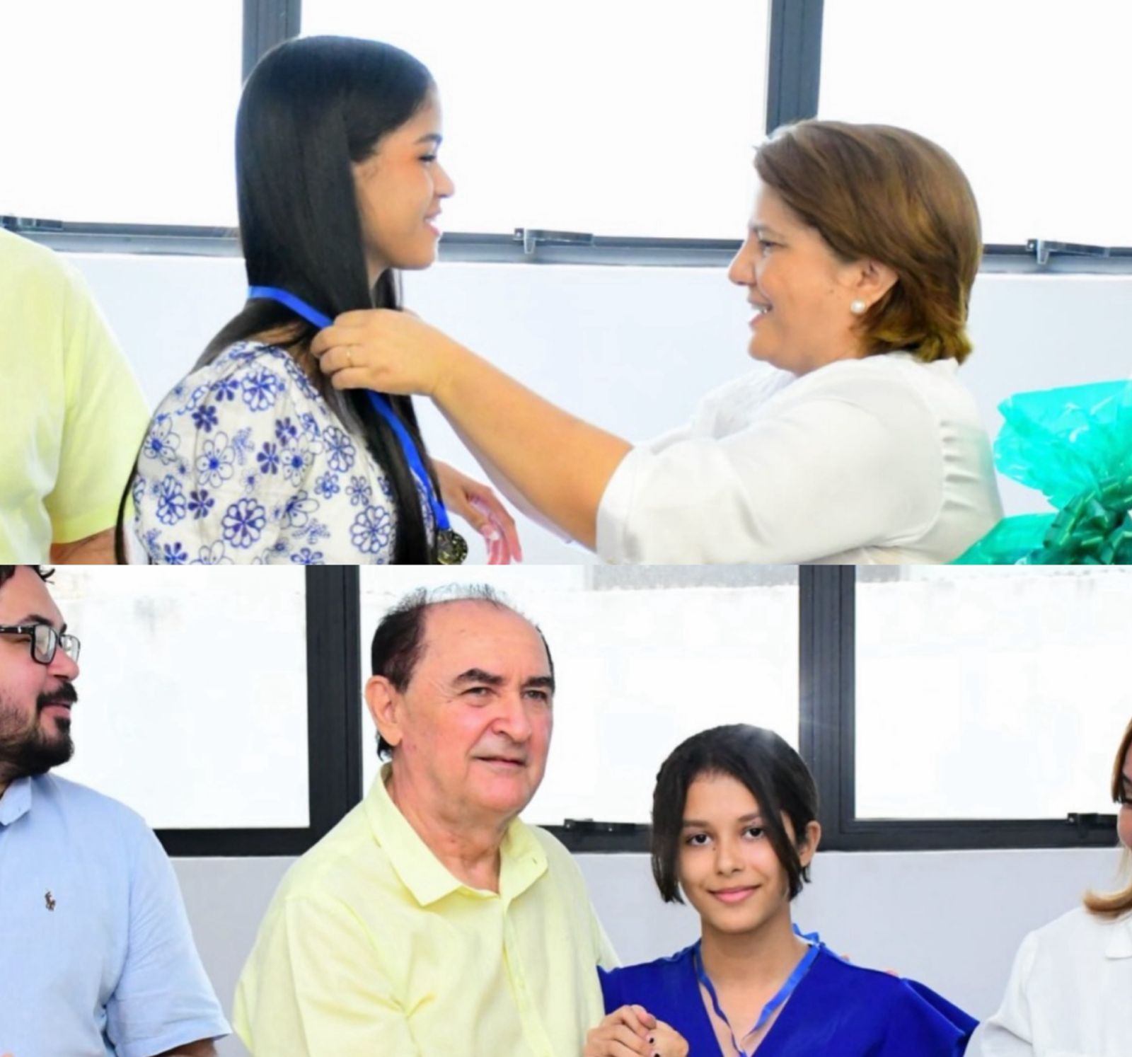 Prefeitura de Floriano homenageia alunos da rede municipal por destaques no IFPI e na OBMEP 2025 - Imagem 1