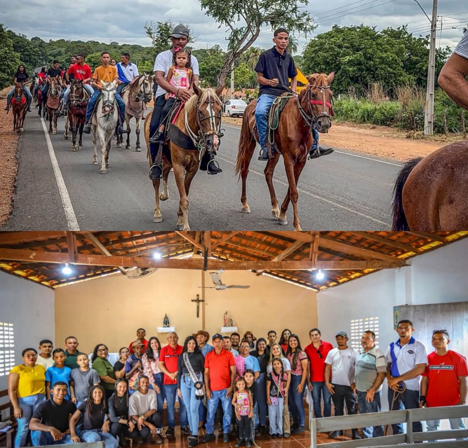 Festejos da comunidade Coqueiro celebram fé e tradição em Manoel Emídio - Imagem 1