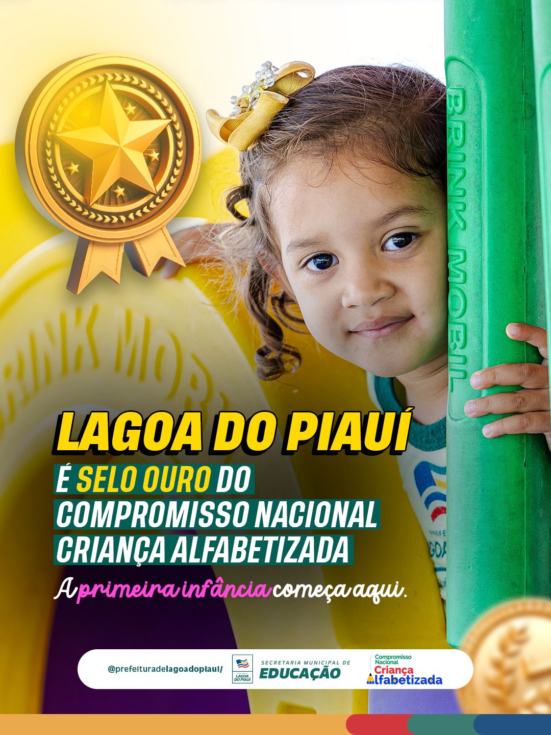Lagoa do Piauí conquista o Selo Ouro do Compromisso Nacional Criança Alfabetizada - Imagem 1