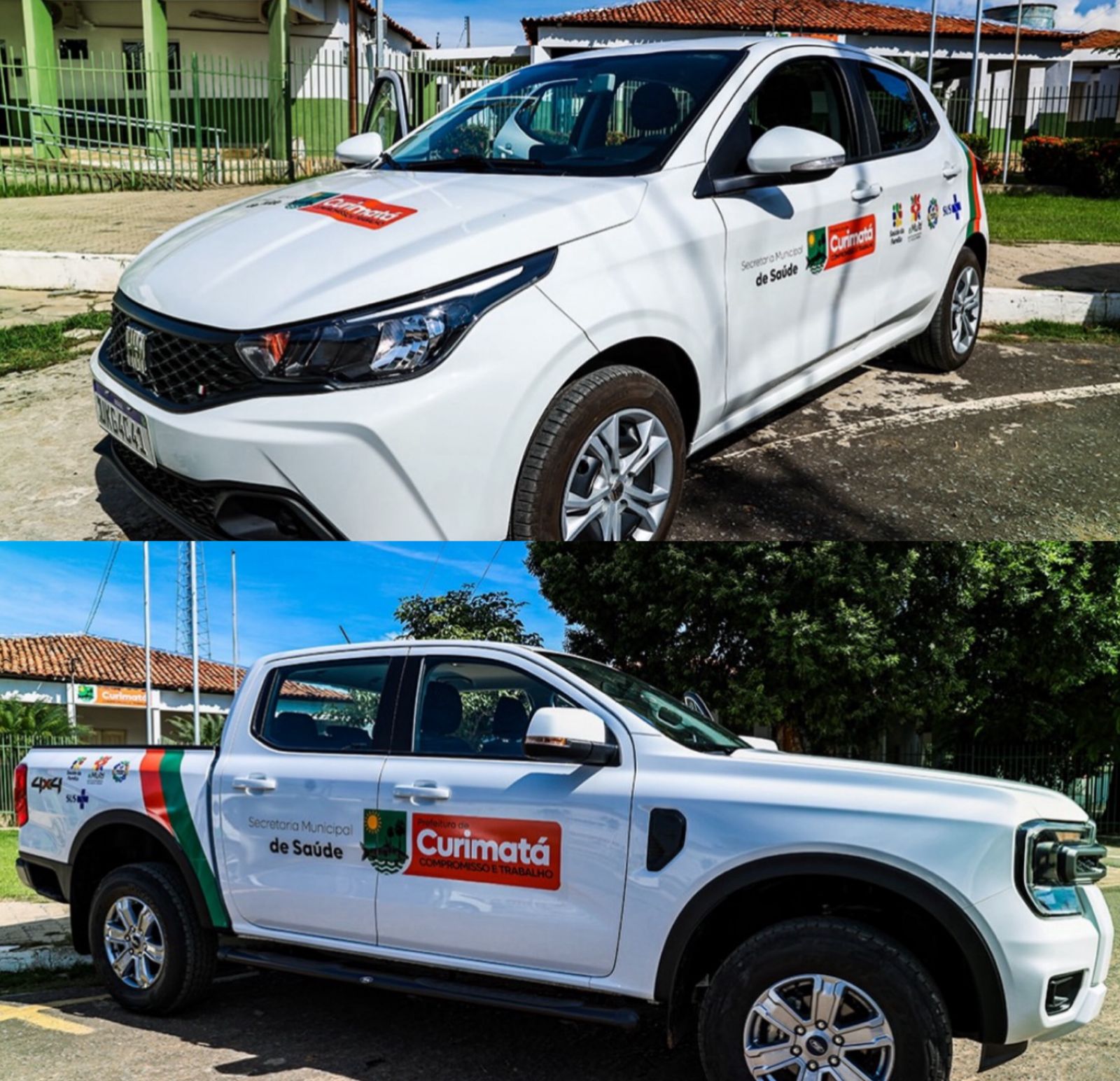 Secretaria de Saúde de Curimatá recebe dois veículos zero km para fortalecer serviços no município - Imagem 1