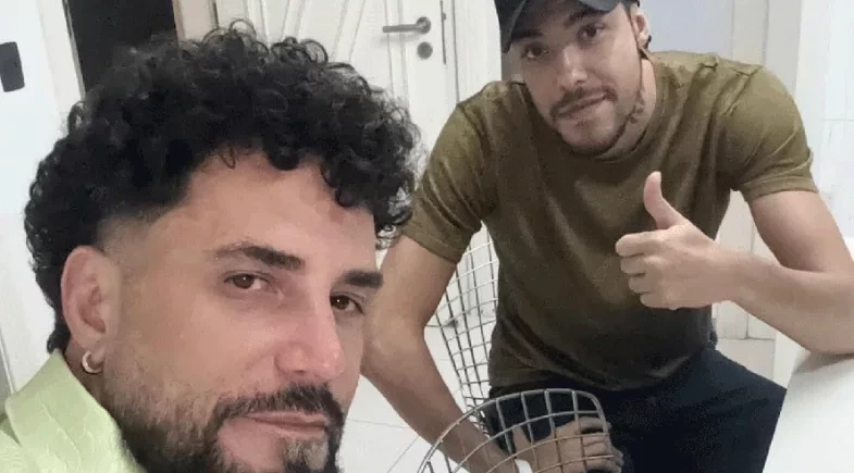 Latino interna filho em clínica para tratar dependência química