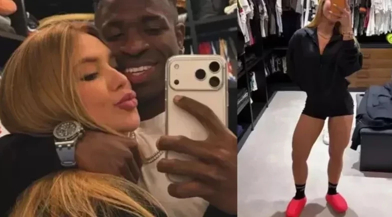 Virginia Fonseca ganha chinelo de Vini Jr. para controlar ansiedade; saiba o valor