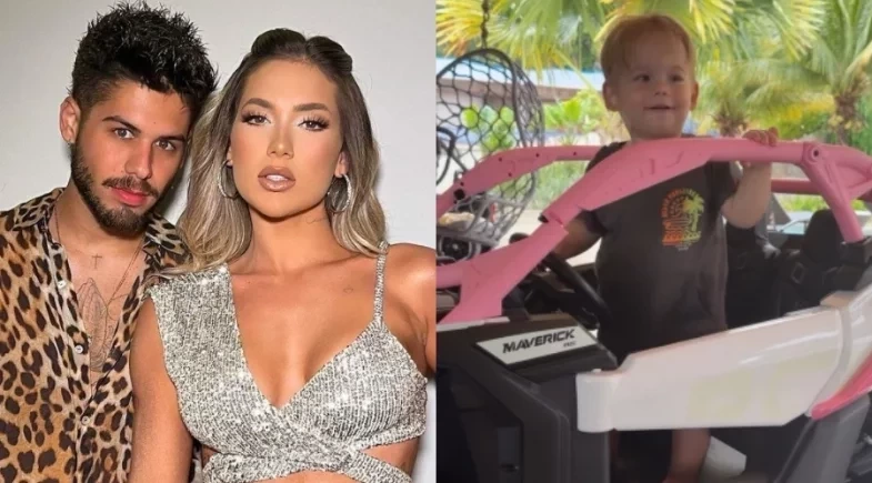 Vídeo de Zé Felipe com o filho chamando pela mãe provoca reação nas redes