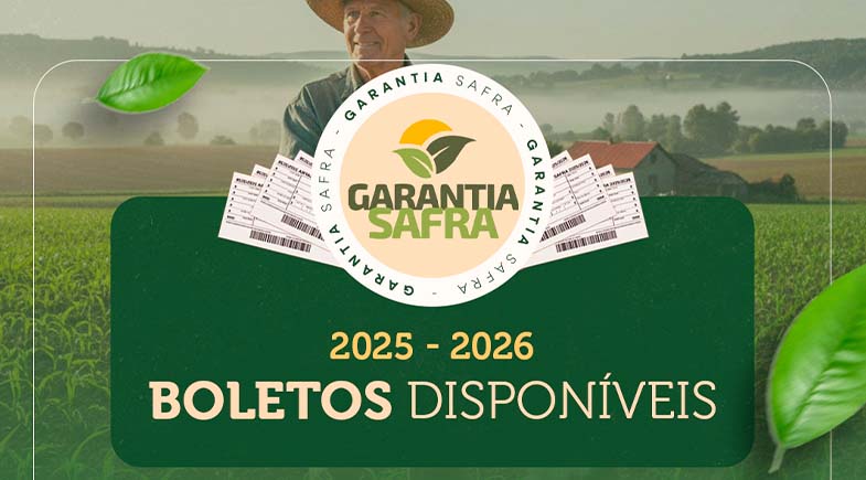 Secretaria de Agricultura de Itainópolis dará início nessa terça-feira (27) a entrega de Boletos do Garantia Safra 2025/2026