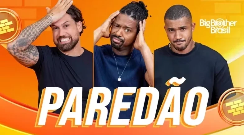 BBB26: Leandro, Matheus e Brigido estão no segundo Paredão do reality