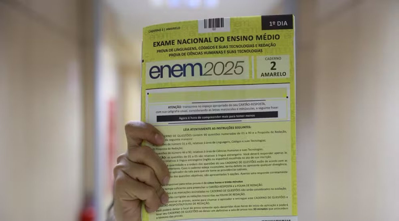 Enem 2025: 1º dia de prova foi no domingo (9) | Angelo Miguel/MEC