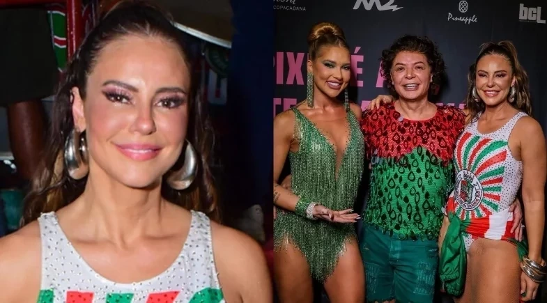 Paolla Oliveira é criticada por “ofuscar” Virginia em ensaio da Grande Rio