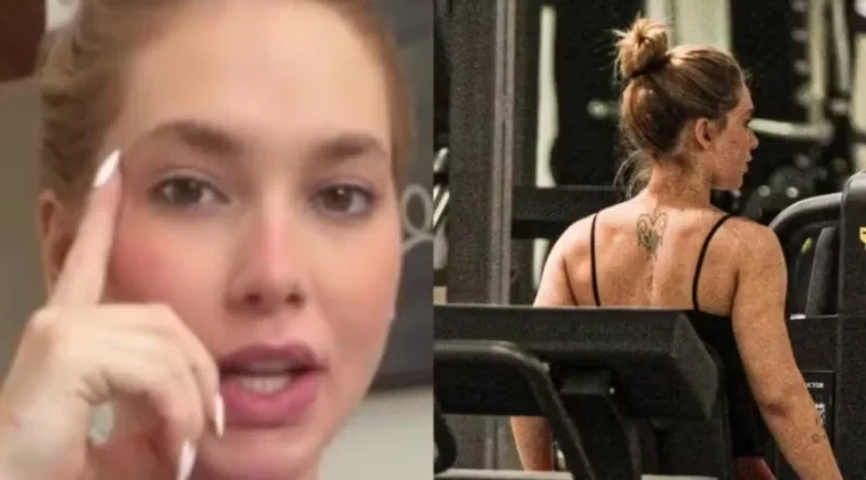 Virginia Fonseca reclama após ser clicada treinando: “Dia que estou mais feia”
