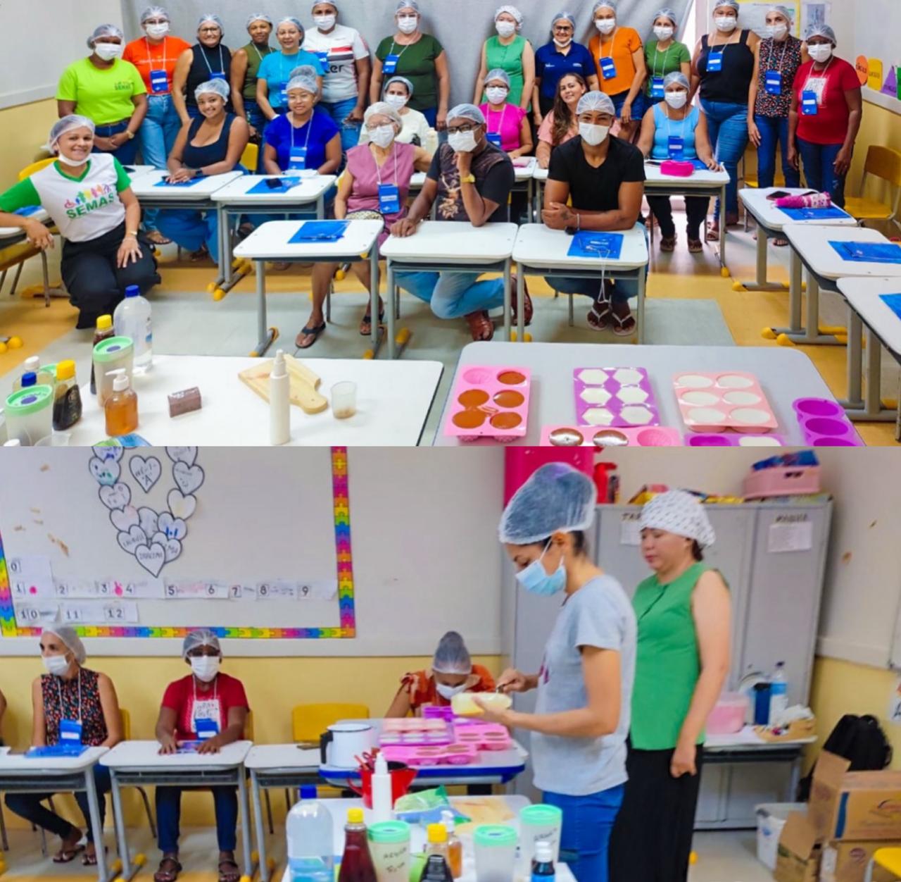 Prefeitura de Colônia do Piauí promove Curso de Produção de Sabonetes Artesanais  - Imagem 1