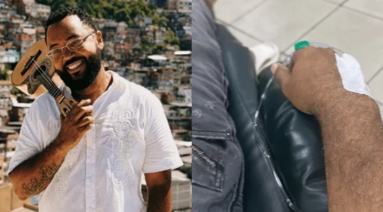 Equipe atualiza estado de saúde de Dudu Nobre após diagnóstico de pneumonia