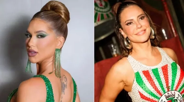 Virginia reage à repercussão de ensaio com Paolla Oliveira: “Tentam criar rivalidade”