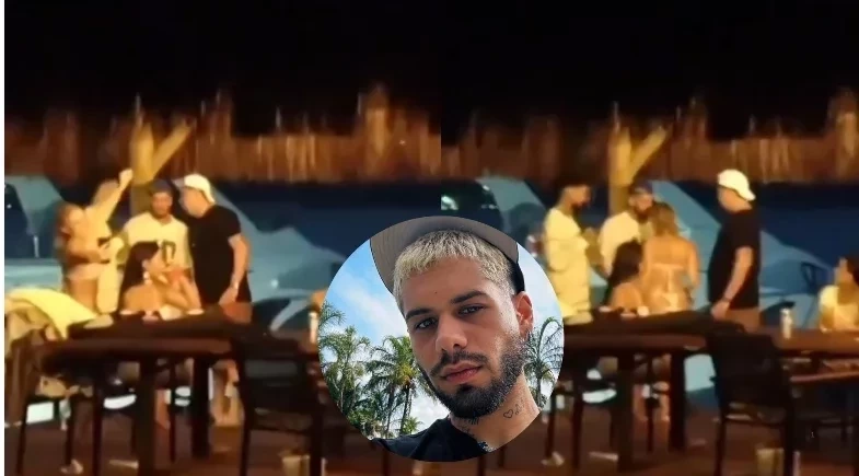 Vídeo de Zé Felipe com influenciadora viraliza em bastidores de clipe