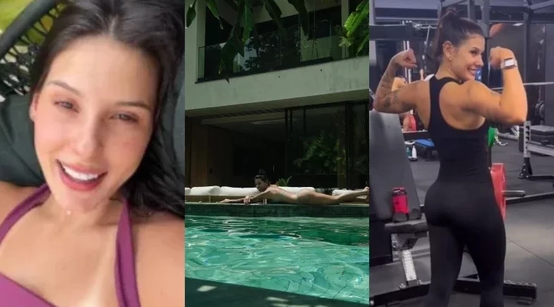 Sem álcool, com ida à missa e apoio dos amigos: como está a vida de Ana Castela após término