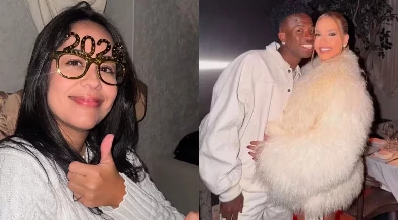 Ex-cunhada de Virginia rebate críticas após réveillon na casa de Vini Jr.