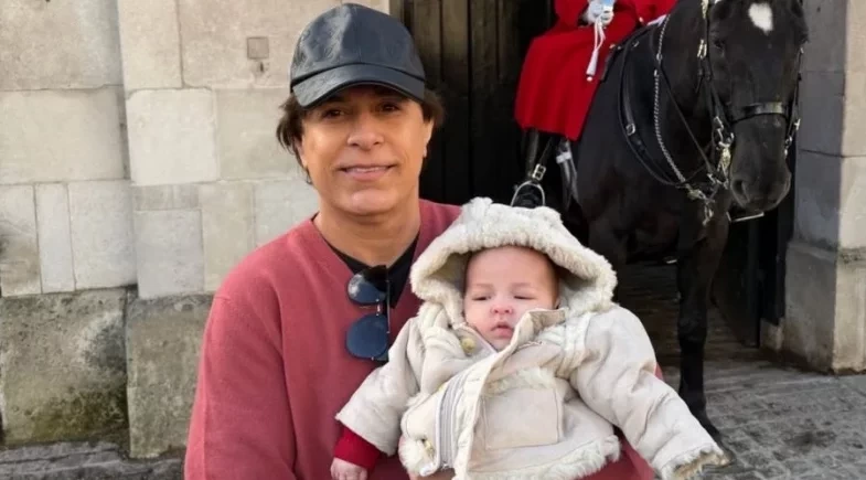 Tom Cavalcante posta clique raro com a neta em Londres e derrete a web