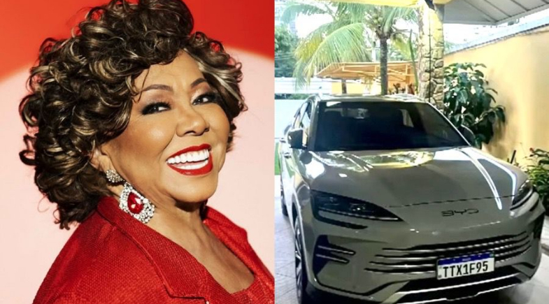 Alcione tem carro roubado durante assalto no Rio de Janeiro