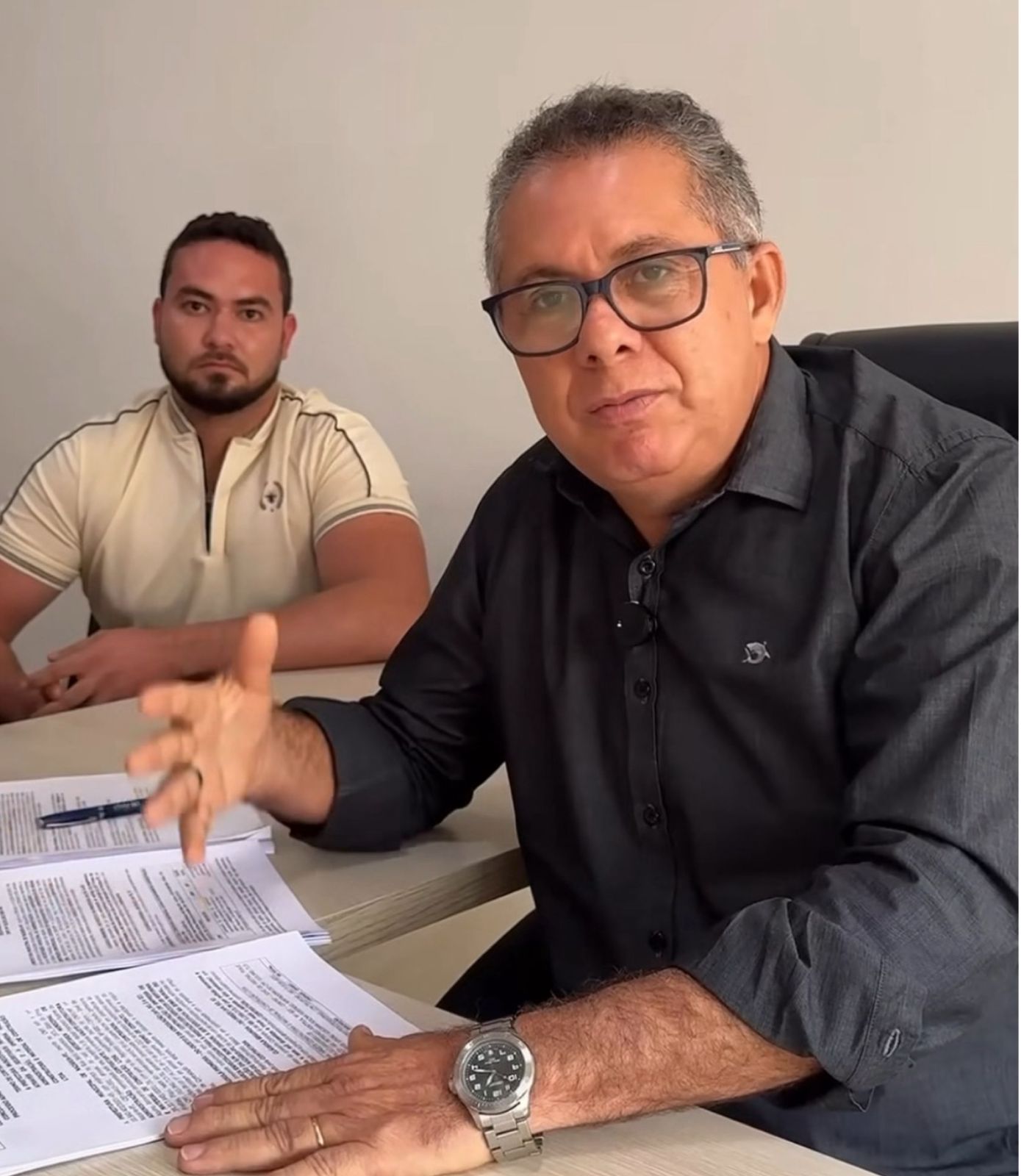 Prefeito Tropi assina ordens de serviço para fortalecer a educação em Nazária - Imagem 1