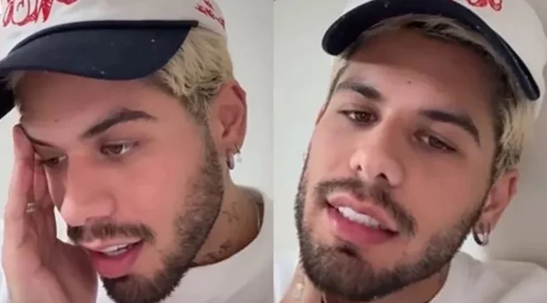 Zé Felipe diz que vai parar de beber e revela o motivo da decisão