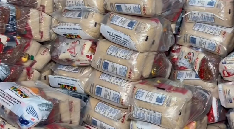 Prefeitura de Vera Mendes promove ação de entrega de cestas básicas no município