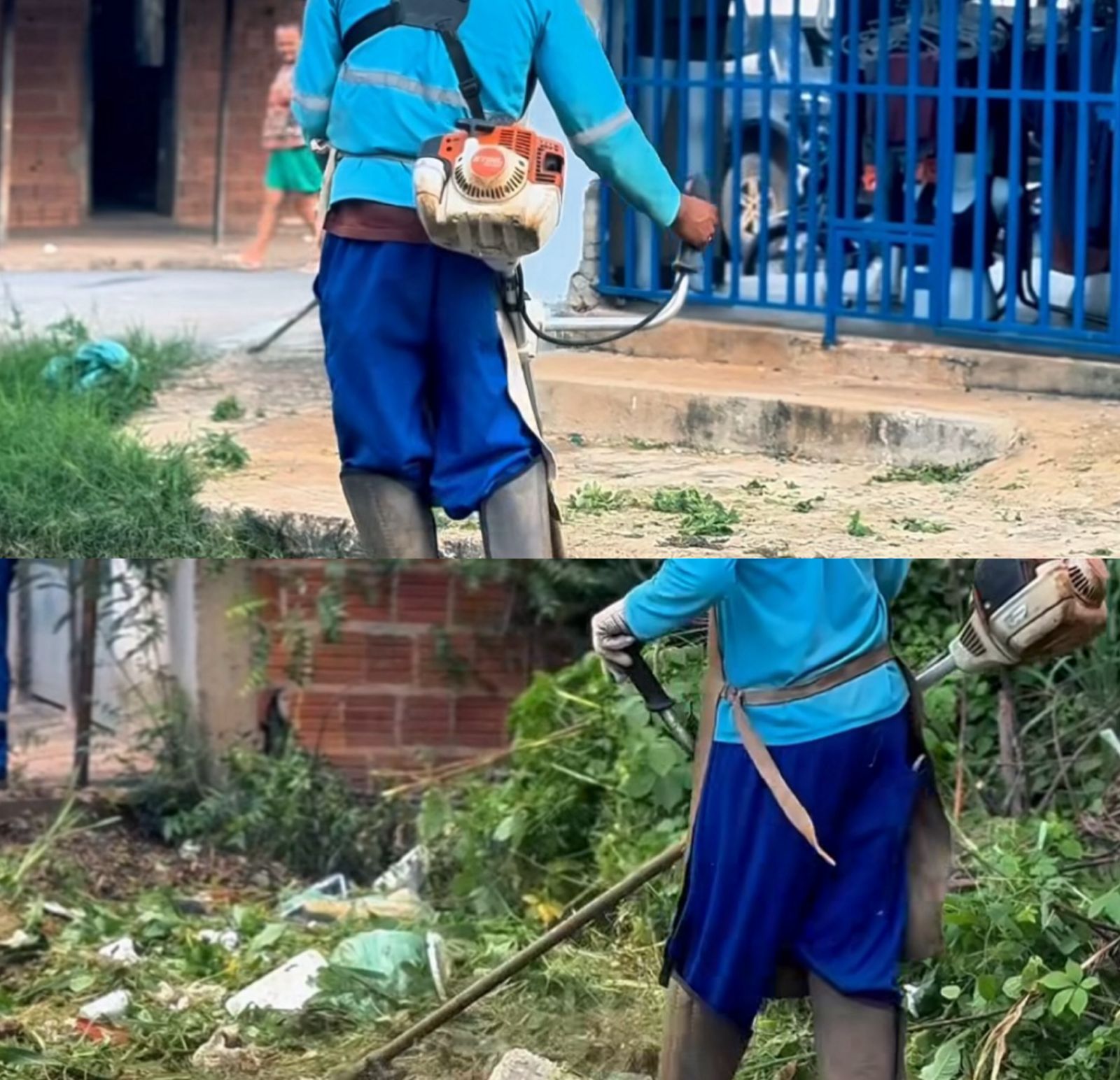 Prefeitura de Bom Jesus intensifica ações de limpeza no município - Imagem 1