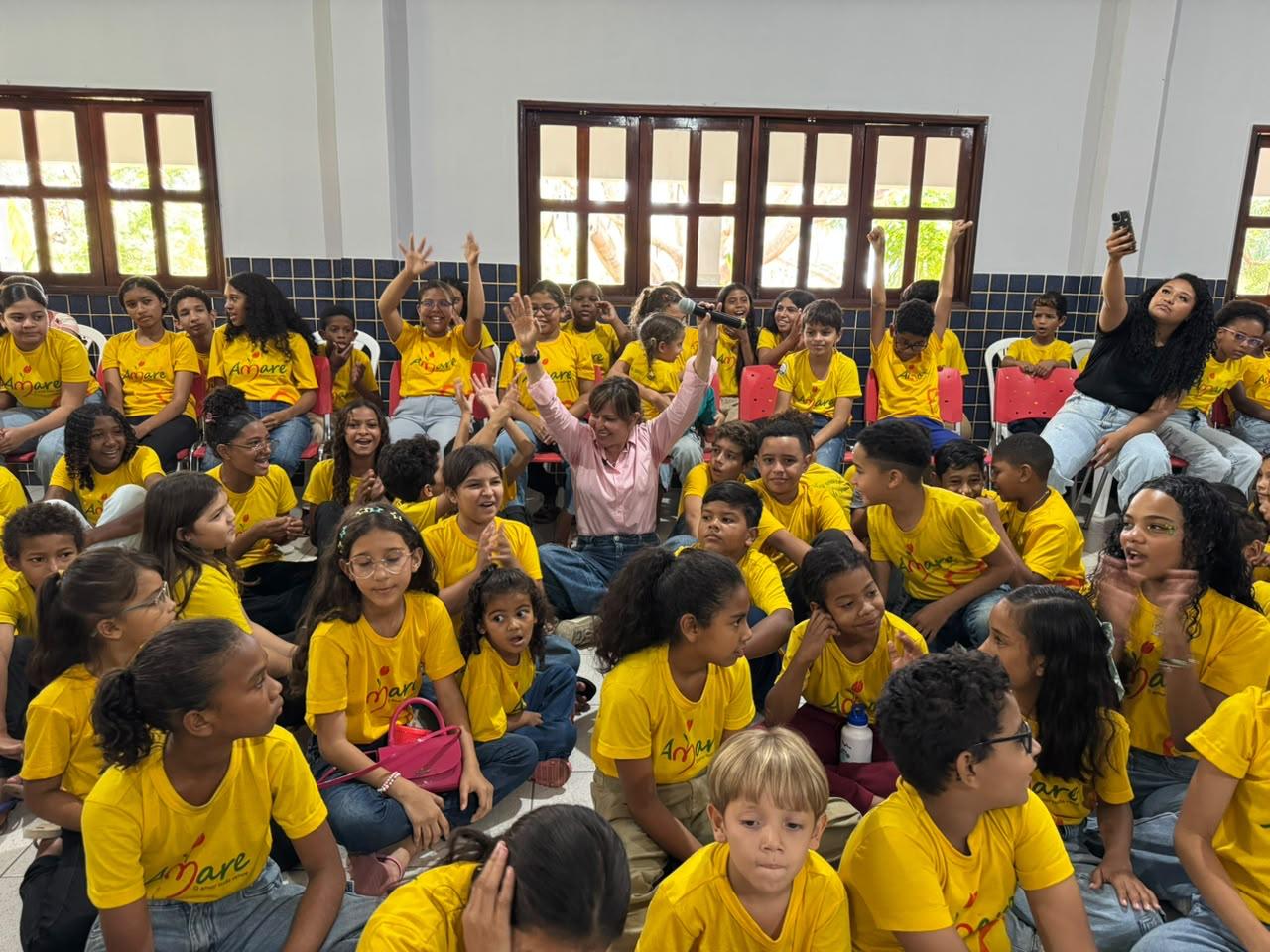Ivanária Sampaio visita AMARE - Divulgação/ASCOMIvanária Sampaio visita AMARE - Divulgação/ASCOM