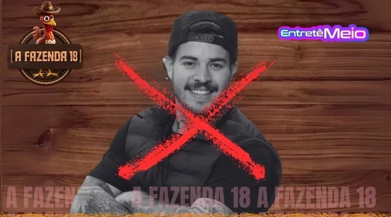 Jottapê toca o sino de desistência de 'A Fazenda 18' após eliminação de aliado