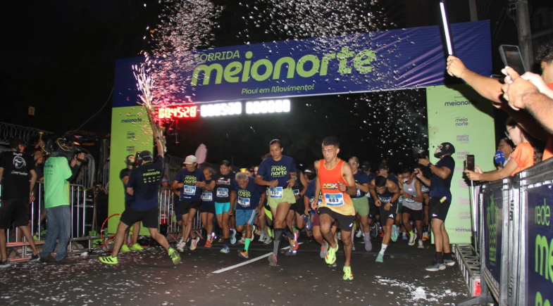 Corrida Meio Norte reúne 3 mil participantes no Dia do Piauí em Teresina