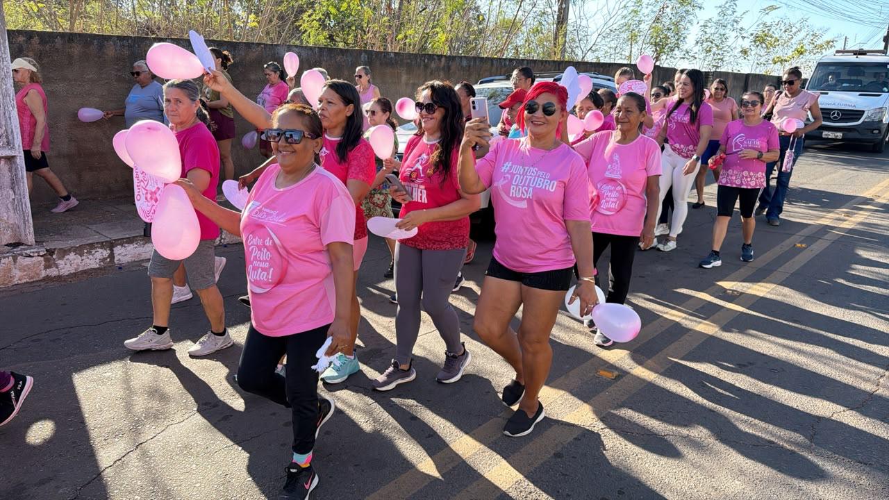 Caminhada do Outubro Rosa em Piripiri - Divulgação/ASCOMCaminhada do Outubro Rosa em Piripiri - Divulgação/ASCOM