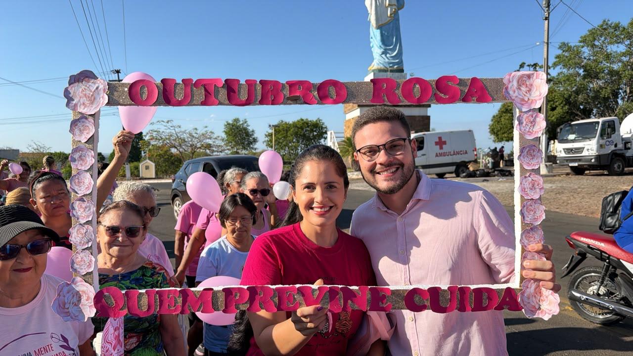 Caminhada do Outubro Rosa em Piripiri - Divulgação/ASCOM