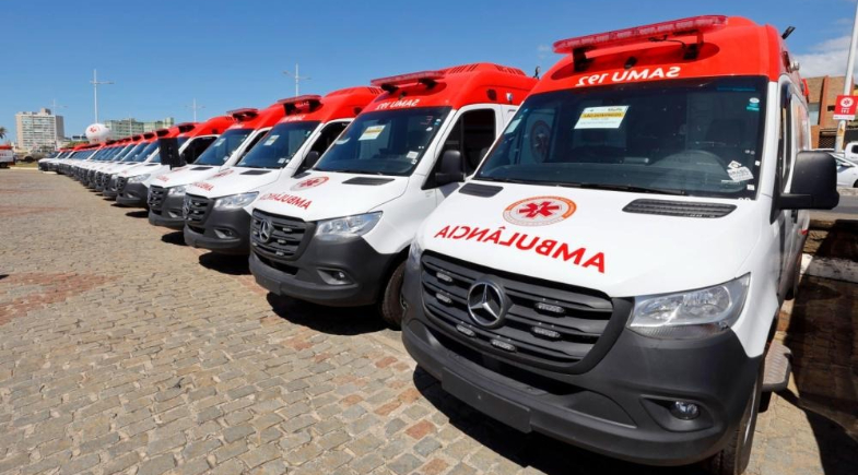 Parnaíba recebe nova ambulância para reforçar atendimento do SAMU