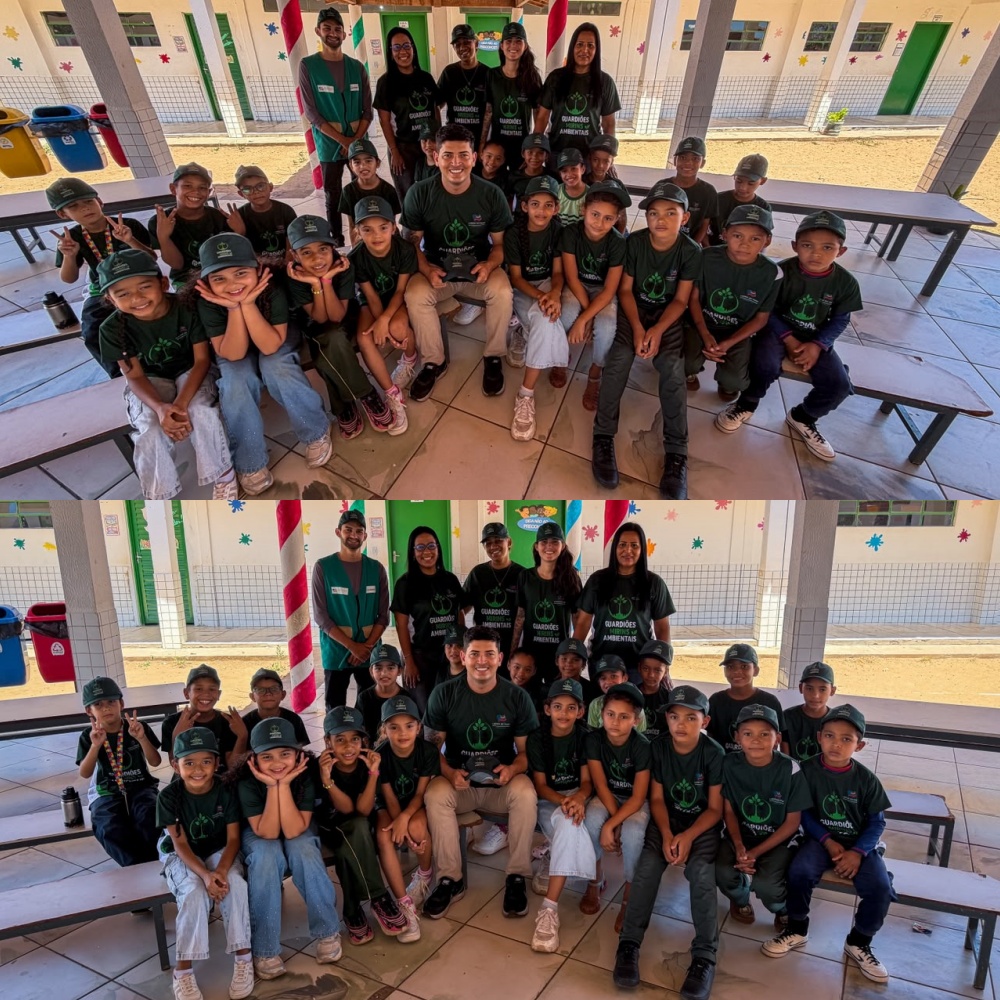 Prefeitura de Lagoa do Piauí promove educação ambiental na Escola Maria de Jesus dos Remédios com o projeto Guardiões Mirins | Divulgação/AscomPrefeitura de Lagoa do Piauí promove educação ambiental na Escola Maria de Jesus dos Remédios com o projeto Guardiões Mirins | Divulgação/Ascom