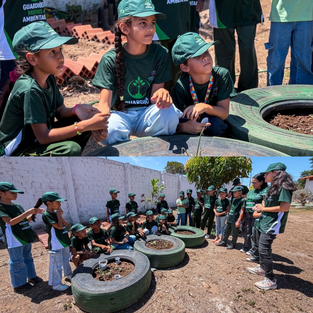 Prefeitura de Lagoa do Piauí promove educação ambiental na Escola Maria de Jesus dos Remédios com o projeto Guardiões Mirins | Divulgação/Ascom