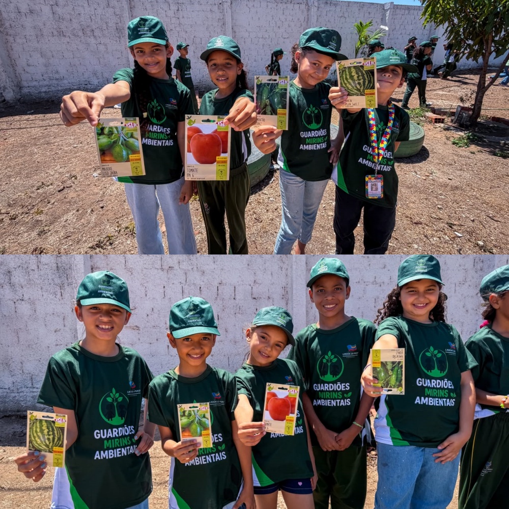 Prefeitura de Lagoa do Piauí promove educação ambiental na Escola Maria de Jesus dos Remédios com o projeto Guardiões Mirins | Divulgação/AscomPrefeitura de Lagoa do Piauí promove educação ambiental na Escola Maria de Jesus dos Remédios com o projeto Guardiões Mirins | Divulgação/Ascom