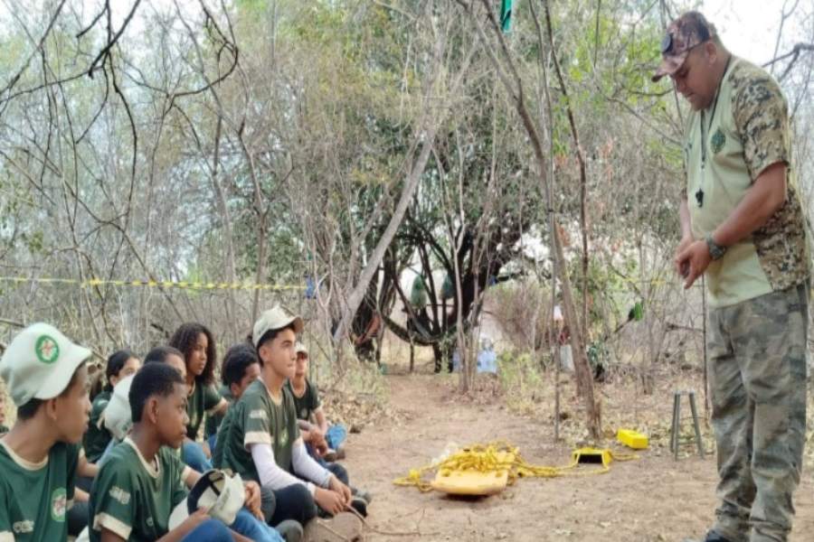 2º Acampamento da Brigada Florestal Mirim - Divulgação/ASCOM2º Acampamento da Brigada Florestal Mirim - Divulgação/ASCOM