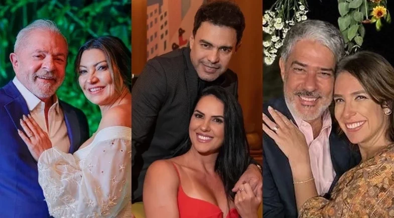 Casais famosos que possuem uma grande diferença de idade; veja lista!