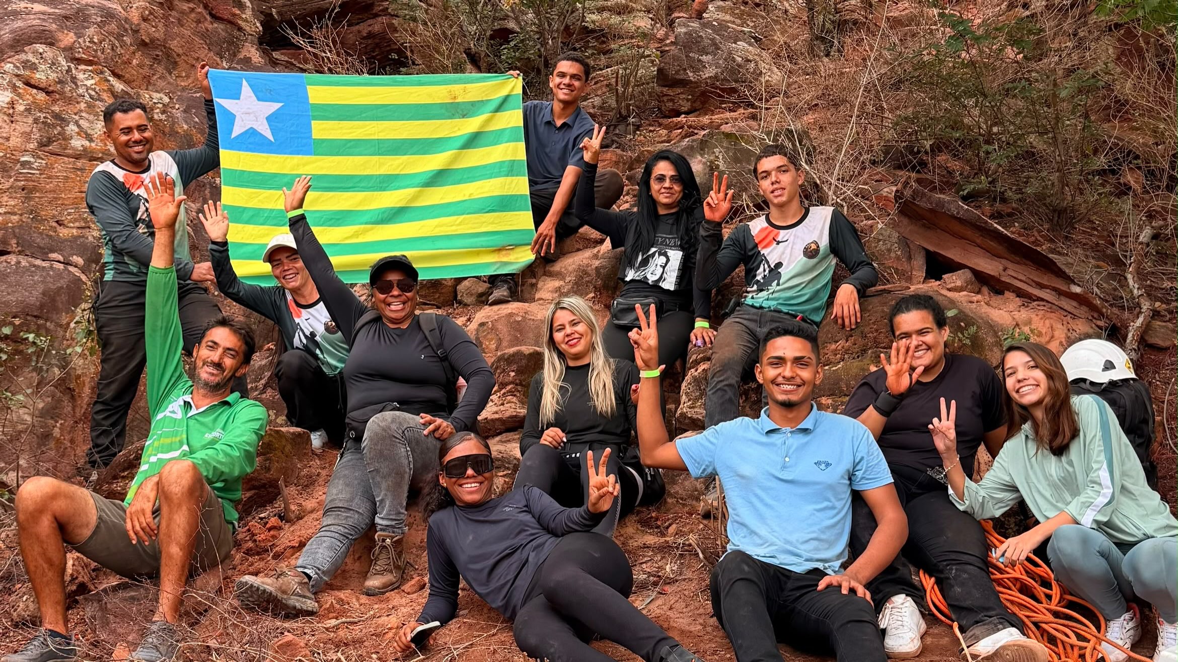 Rapel reúne aventura e superação em Colônia do Gurgueia - Foto: Prefeitura de Colônia do GurguéiaRapel reúne aventura e superação em Colônia do Gurgueia - Foto: Prefeitura de Colônia do Gurguéia