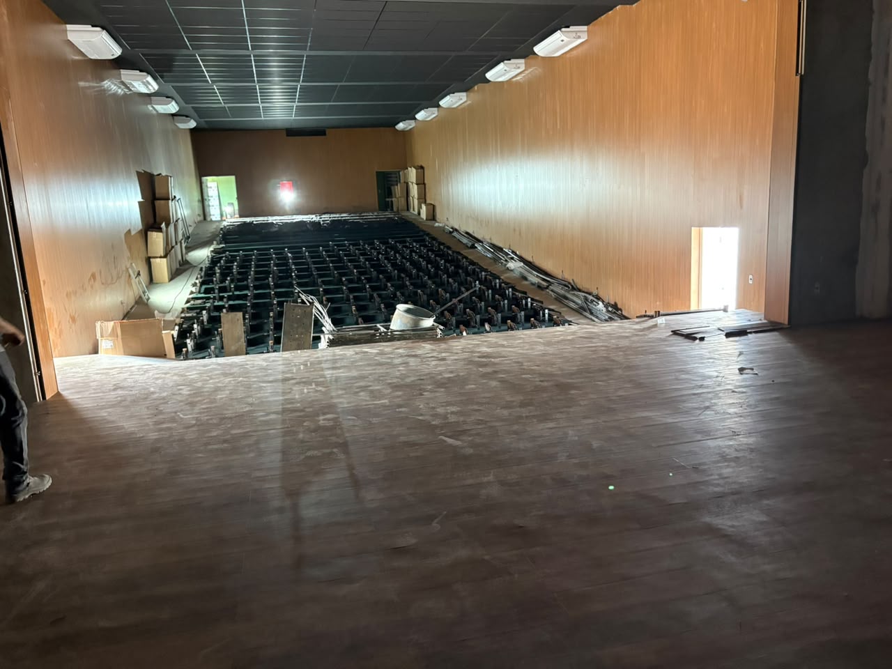 Obras do Teatro Municipal Diniz Chaves seguem em ritmo - Divulgação/ASCOMObras do Teatro Municipal Diniz Chaves seguem em ritmo - Divulgação/ASCOM