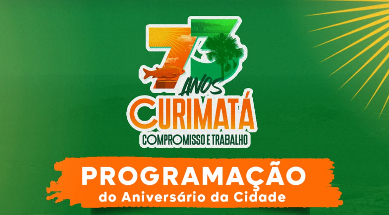Curimatá se prepara para celebrar 73 anos de emancipação política; confira a programação