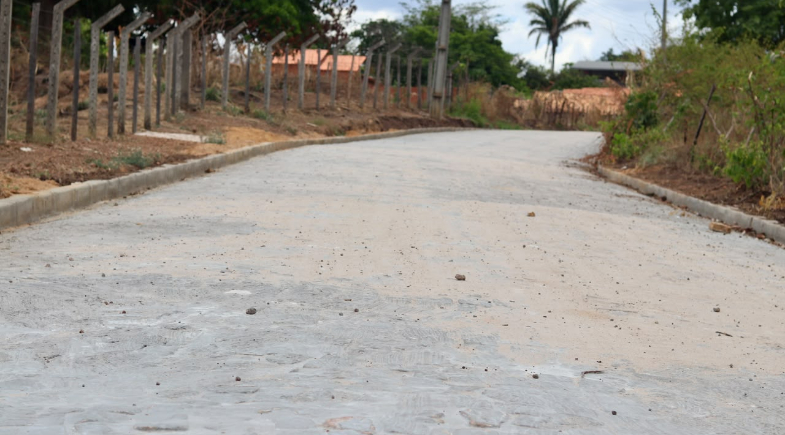 Prefeitura de Água Branca investe mais de R$ 400 mil em pavimentação na comunidade Angico