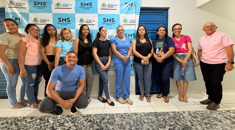 Saúde de Jardim do Mulato promove workshop do Outubro Rosa para fortalecer atendimento às mulheres