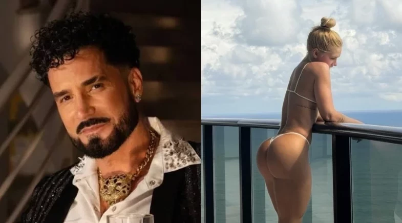 Latino flerta com Virginia Fonseca em foto de biquíni: “Quero te ver de novo”