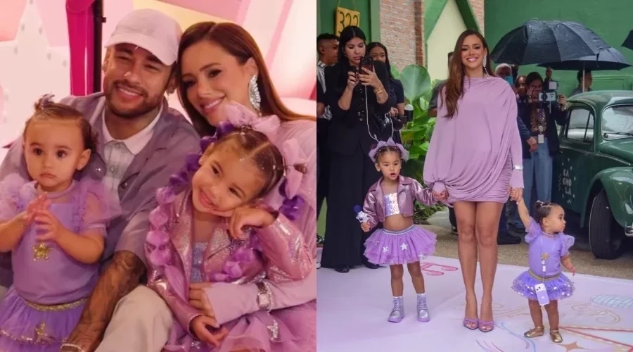 Neymar e Bruna Biancardi celebram aniversário de Mavie com festa luxuosa