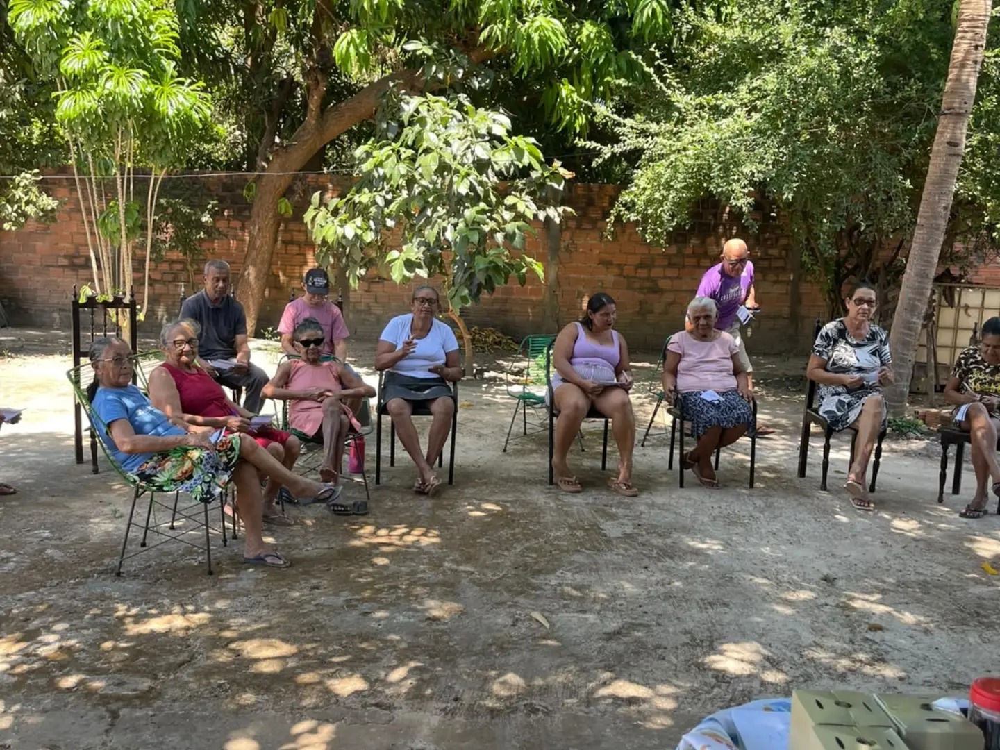 Encontro com idosos do SCFV- Divulgação/ASCOM