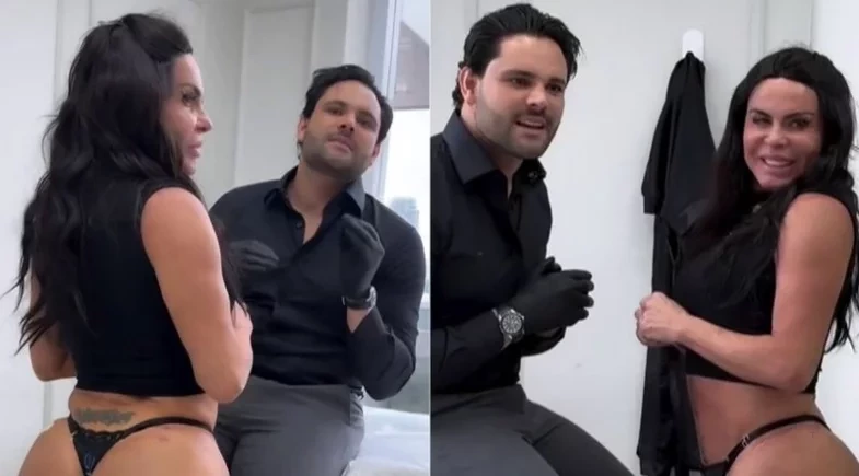 Gretchen exibe retoque de harmonização glútea: “Não é para qualquer uma”