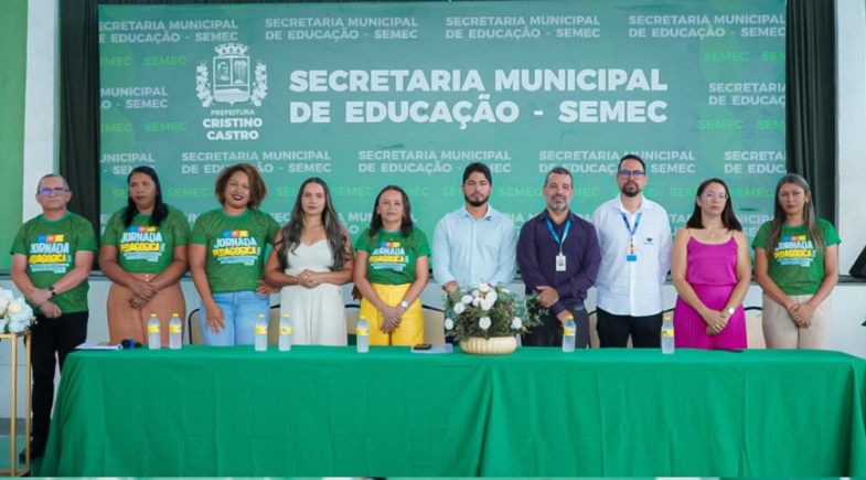 Prefeitura de Cristino Castro realiza abertura da Jornada Pedagógica 2026