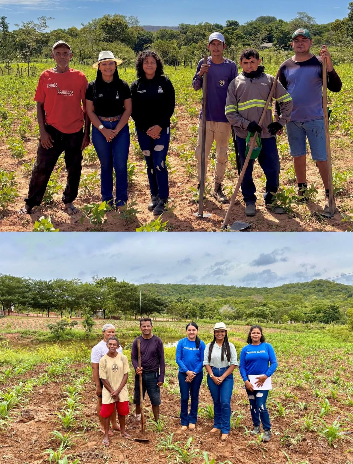 Prefeitura de Manoel Emídio finaliza primeira etapa de visitas técnicas a agricultores familiares - Imagem 1