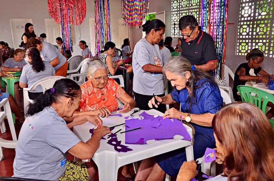 Secretaria de Assistência Social de Santo Antônio de Lisboa realiza Carnaval com idosos - Imagem 1
