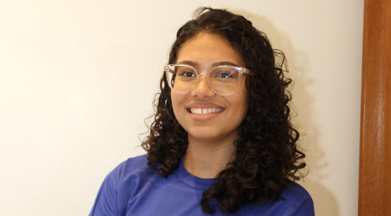 Maria Luísa aprovada em Tecnológo em Inteligência Artificial | Divulgação/Seduc